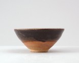 Black ware tea bowl with plum blossom decoration (LI1301.142)