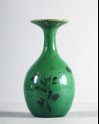 Vase with floral decoration