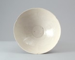 White ware bowl with lotus decoration