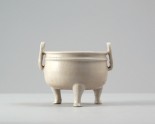 White ware tripod incense burner