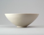 Ding type bowl with floral decoration