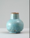 Vase with blue glaze
