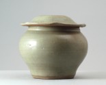 Greenware baluster jar and lid