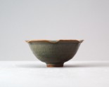 Greenware bowl with lotus leaves and a tortoise (LI1301.280)