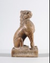 Figure of a seated lion