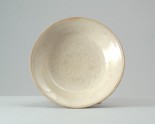 Ding type dish with floral decoration
