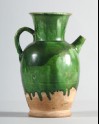 Ewer with green glaze