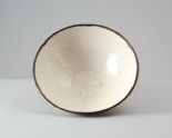 White ware bowl with lotus decoration