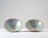 Bowl with blue glaze