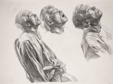 Three heads, study for Starvation