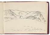 Sketchbook of Qinghai province landscapes (LI2007.33.b)