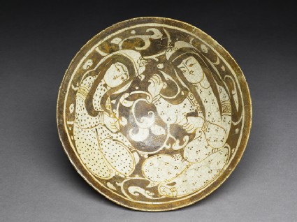 Bowl with seated female figurestop