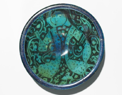 Bowl with seated figuretop