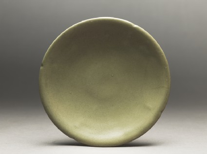Greenware saucer dishtop