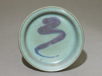 Dish with purple splashtop