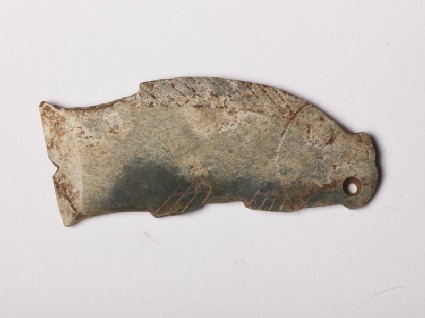 Pendant in the form of a fishside