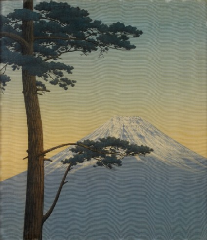 Pine tree and Mount Fujifront, Cat. No. 41