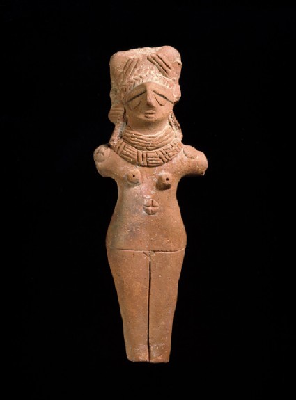 Terracotta female figurefront