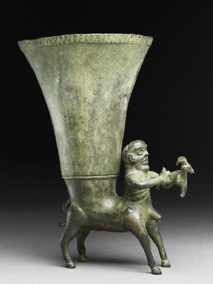 Rhyton in the form of a centaurside