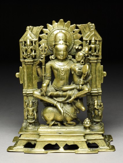 Figure of Shiva and Parvati (Uma-Maheshvara)front