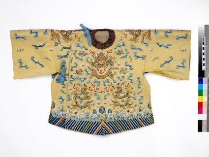 Child's coat with dragons and wavesEA1965.83