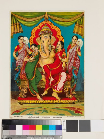 Elephant-headed god as leader of the Siddhisfront