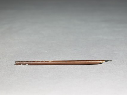 Reed pen from a qalamdan, or pen boxoblique