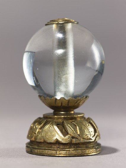 Mandarin hat finial used to indicate the wearer's rankside