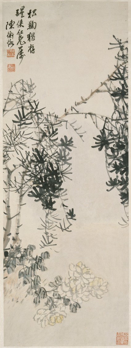 The Pine and the Chrysanthemum Endurefront, painting only