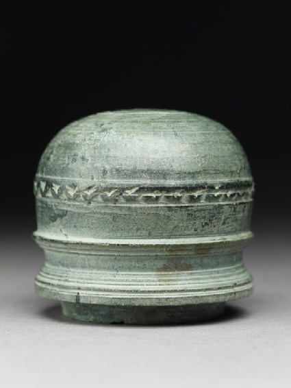 Dome of a reliquary in the form of a stupaside