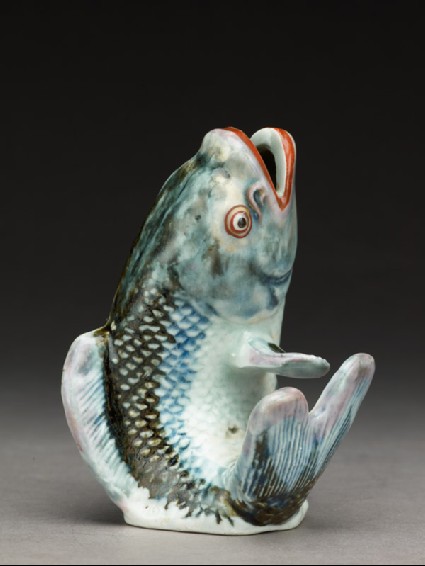 Figure of a leaping carpside