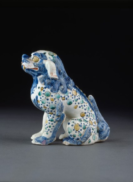 Seated figure of a shishi, or lion dogside