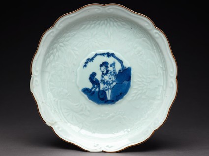 Foliated plate with harlequin and monkeytop