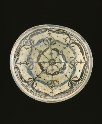 Bowl with radial designtop