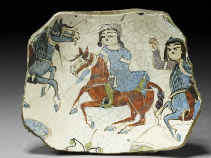 Fragment of a bowl with riderstop