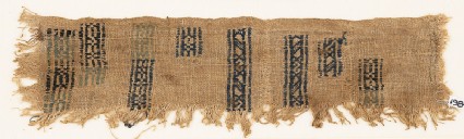 Sampler fragment with eight parallel bandsfront