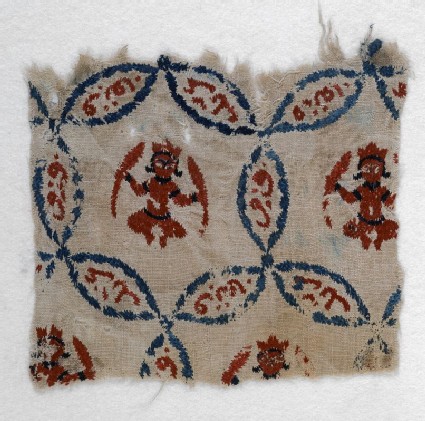 Textile fragment with Jupiter in Pisces or Mercury in Virgofront