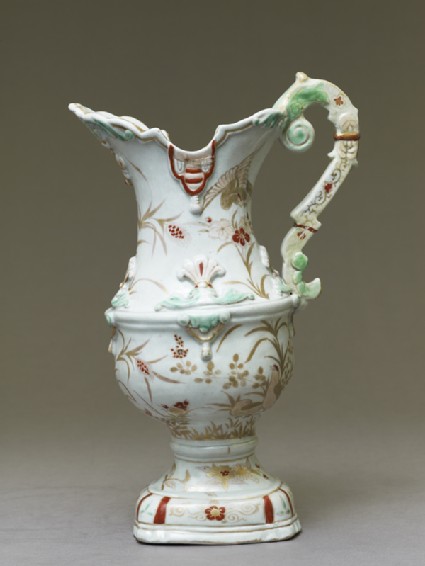 Jug in the form of Dutch Baroque metalwareside