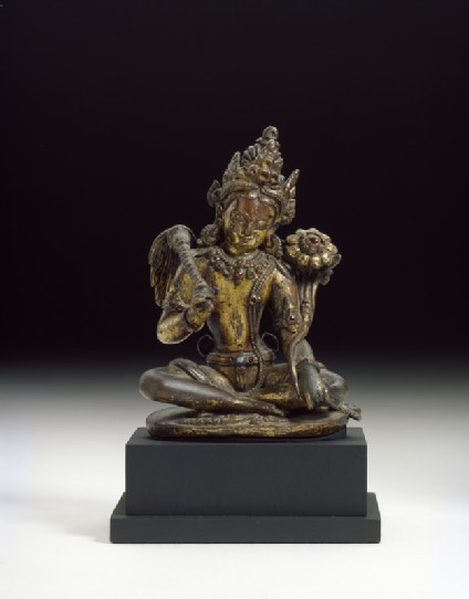 Seated figure of Padmapanifront