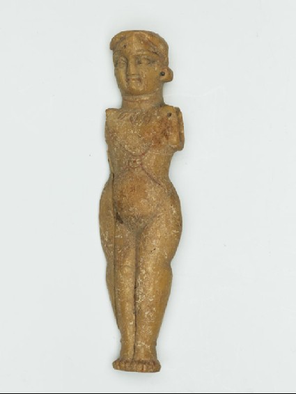 Female figure wearing jewelleryfront