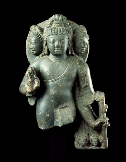 Figure of Brahma, god of creationfront