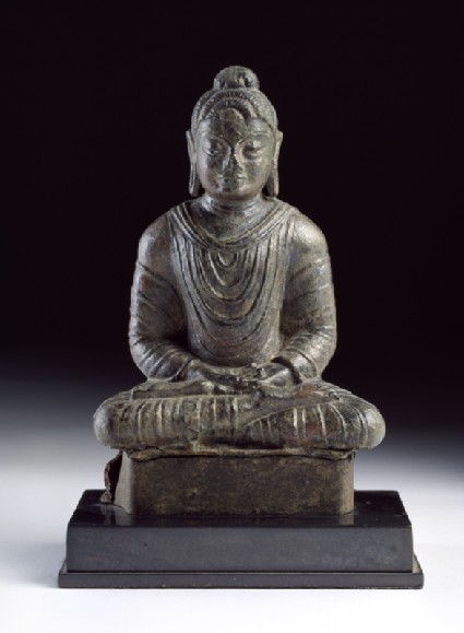 Seated figure of the Buddhafront