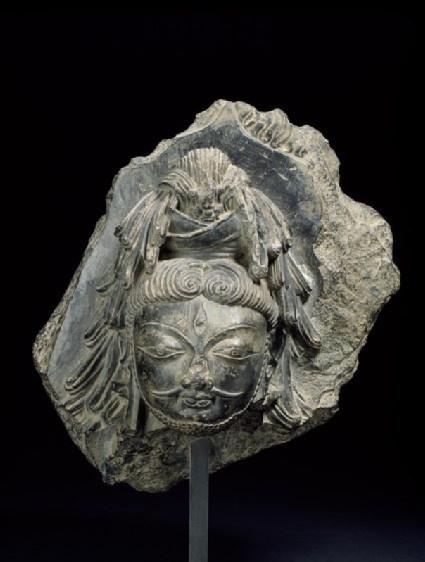 Head of Shiva as an asceticfront