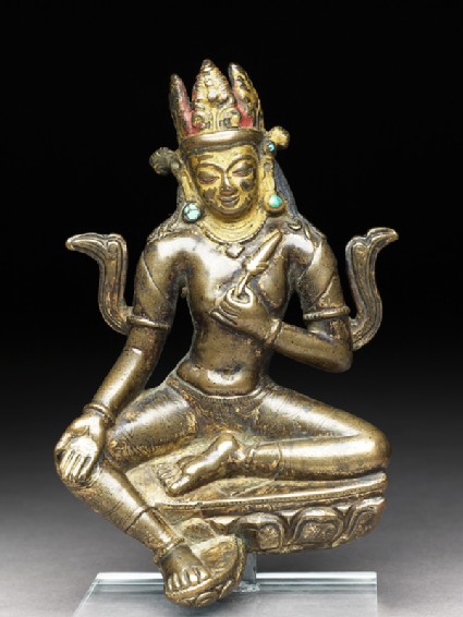 Seated figure of Manjushrifront