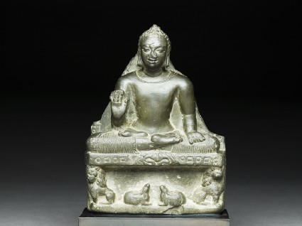 Seated figure of the Buddhafront