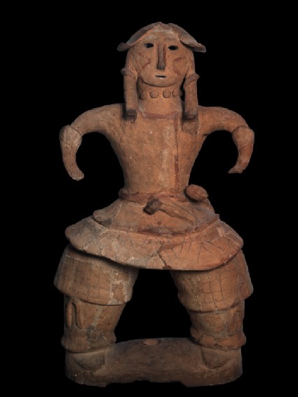 Haniwa figure of a warriorfront