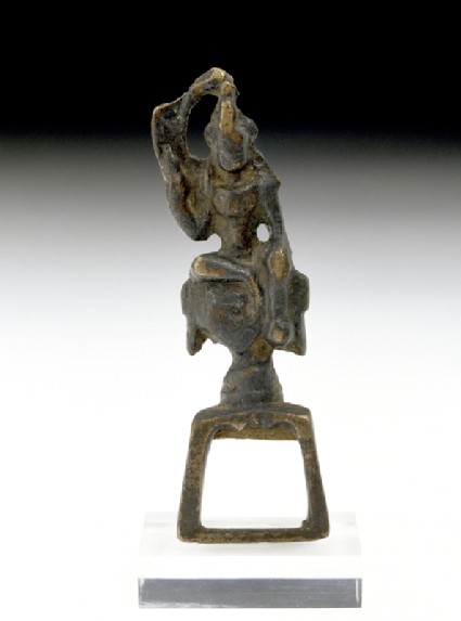 Seated figure of a bodhisattvafront