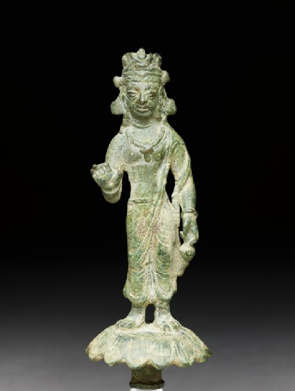 Standing figure of Maitreya, the future Buddhafront