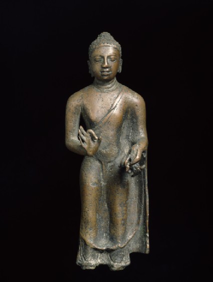 Standing figure of the Buddhafront