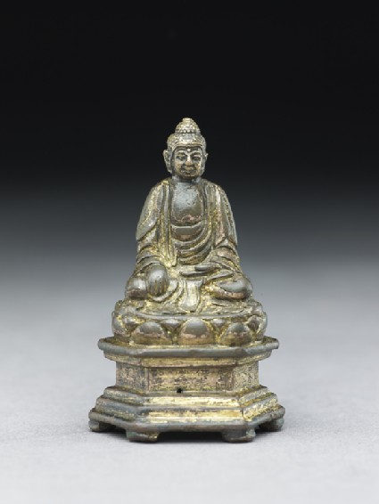 Seated Buddhist figurefront